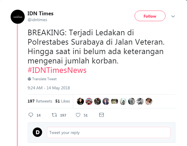 Menyikapi Aksi Terorisme Yang Terjadi di Indonesia