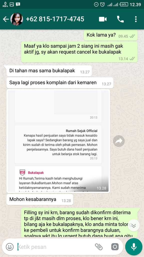 &#91;Penipu&#93; Sidik Maulana Hidayat @dikaulana