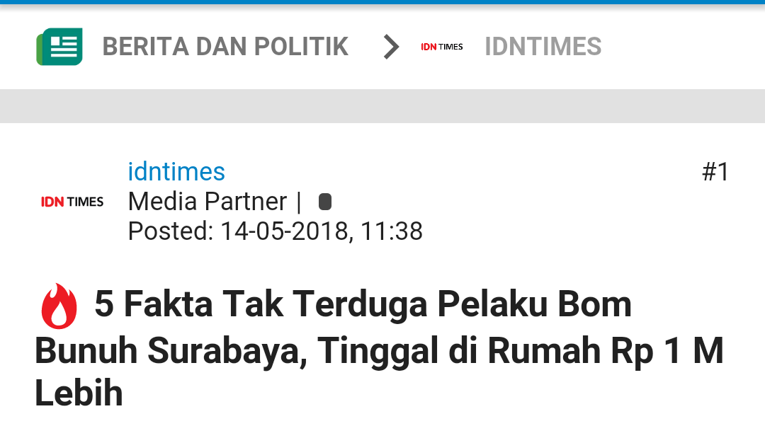 SUDAH 5 NEGARA MENERBITKAN TRAVEL ADVICE PASCA BOM SURABAYA