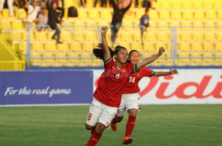 Dua Gol Kemenangan Timnas Putri U-16, Modal Kuat Hadapi Laos