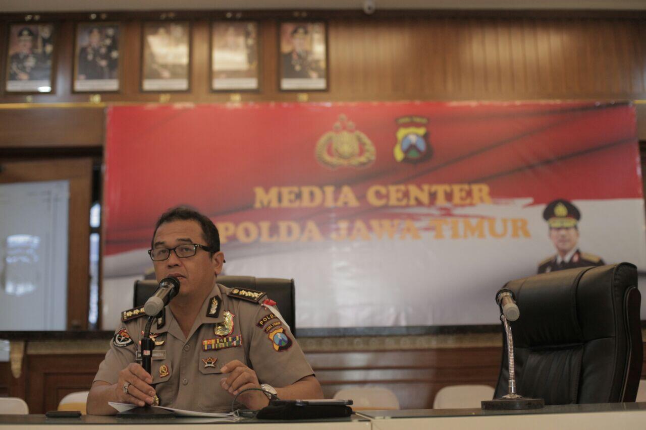 Polda Jatim Tangkap Pria Terduga Teroris di Graha Pena