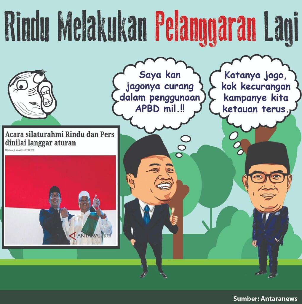 Acara Silaturahmi Rindu dan Pers Dinilai Langgar Aturan