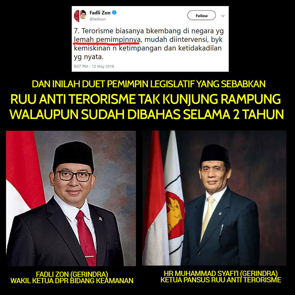Menolak Lupa! Pernyataan 'Polisi Teroris' oleh Muhammad Syafi'i