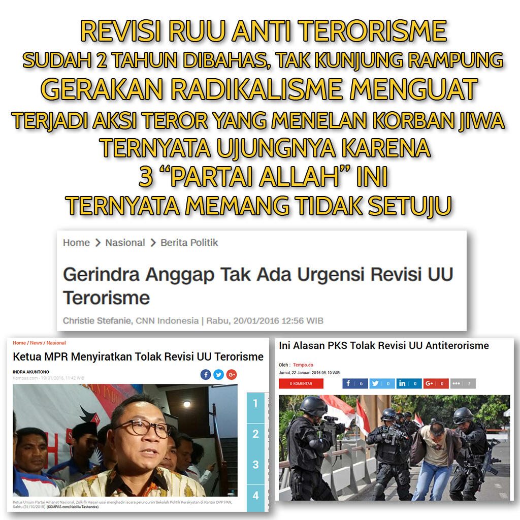 Menolak Lupa! Pernyataan 'Polisi Teroris' oleh Muhammad Syafi'i