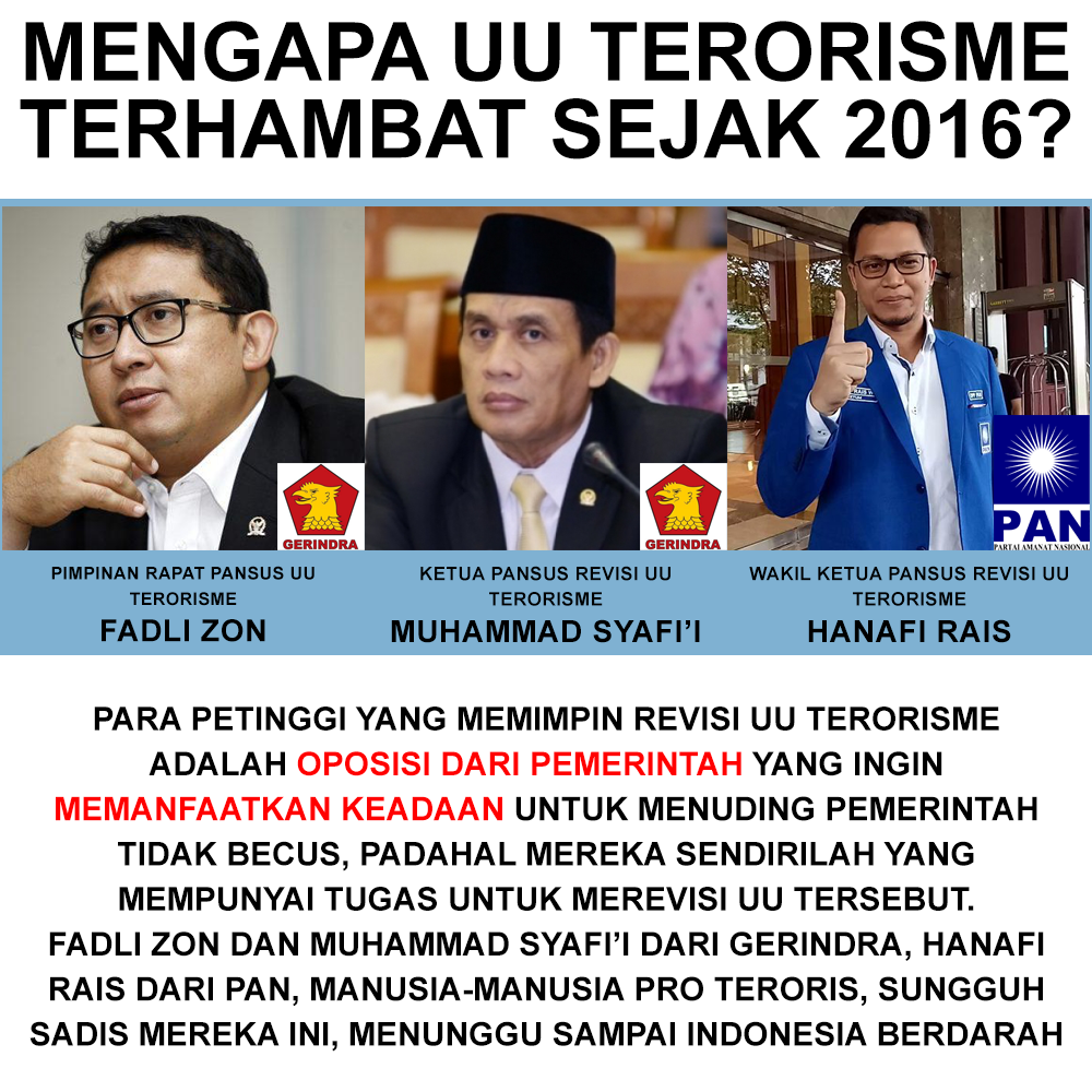 Menolak Lupa! Pernyataan 'Polisi Teroris' oleh Muhammad Syafi'i