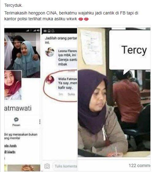 Tulis Dukungan Bom Surabaya di Facebook, Ibu di Aceh Ditangkap