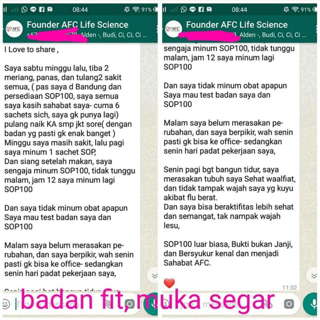 Life Science Indonesia Salmon Ovary Peptide 100+ Bisnis MLM terbaik
