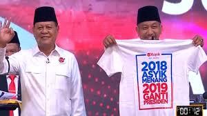 Debat Cagub Jabar Ricuh Akibat Kaos #2019GantiPresiden
