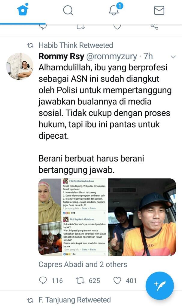 Seorang Karyawan BUMN Disebut Jadi Pemodal Terduga Teroris
