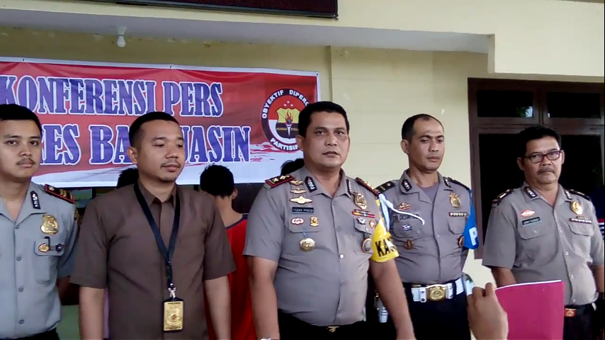 Polres Banyuasin Berhasil Bekuk Pelaku Pembunuhan Dalam Waktu Lima Jam
