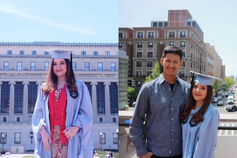 Bergelar Master di Columbia University, Momen Wisuda Tasya Kamila yang Membanggakan!