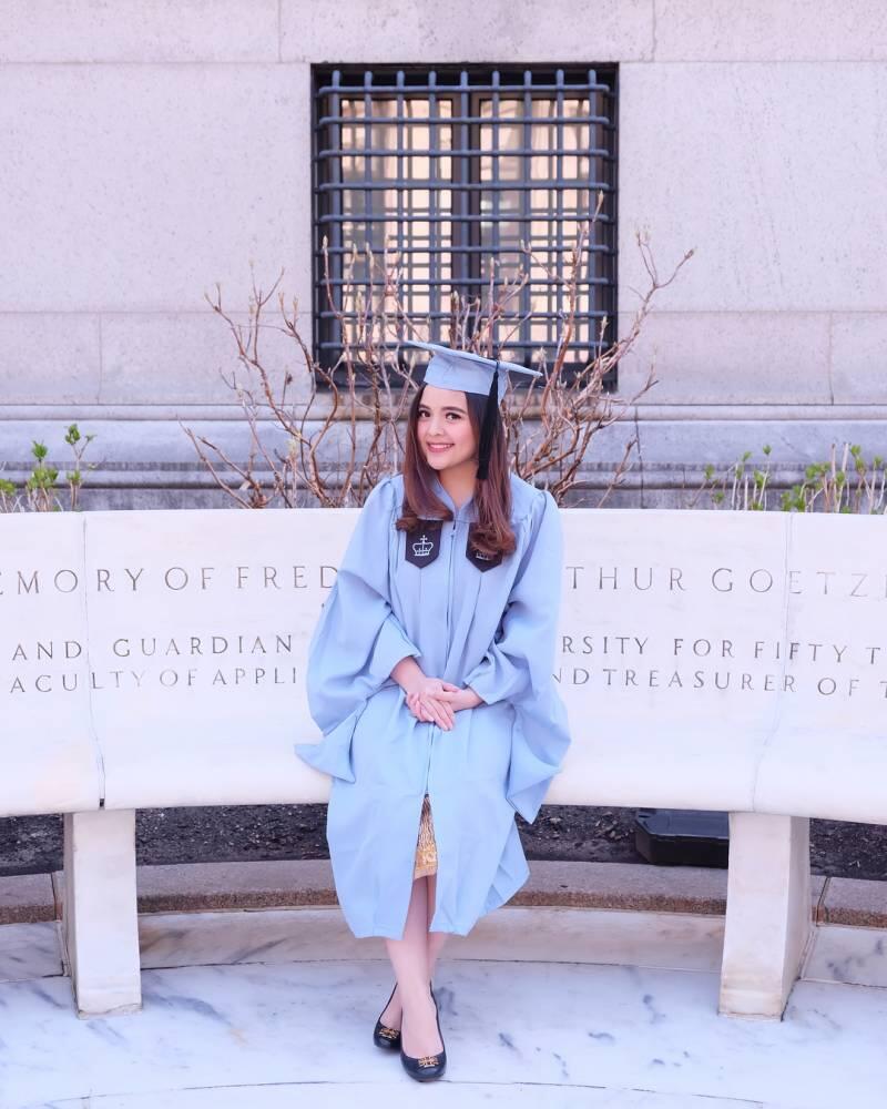 Bergelar Master di Columbia University, Momen Wisuda Tasya Kamila yang Membanggakan!