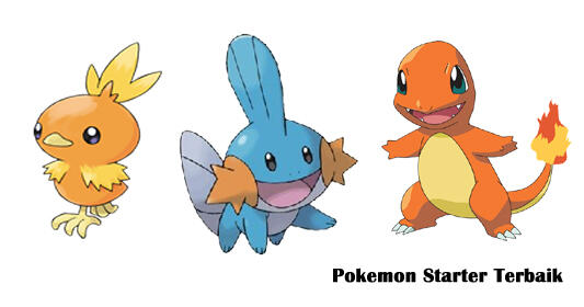 5 Starter Pokemon Terkuat Untuk Menyelesaikan Game