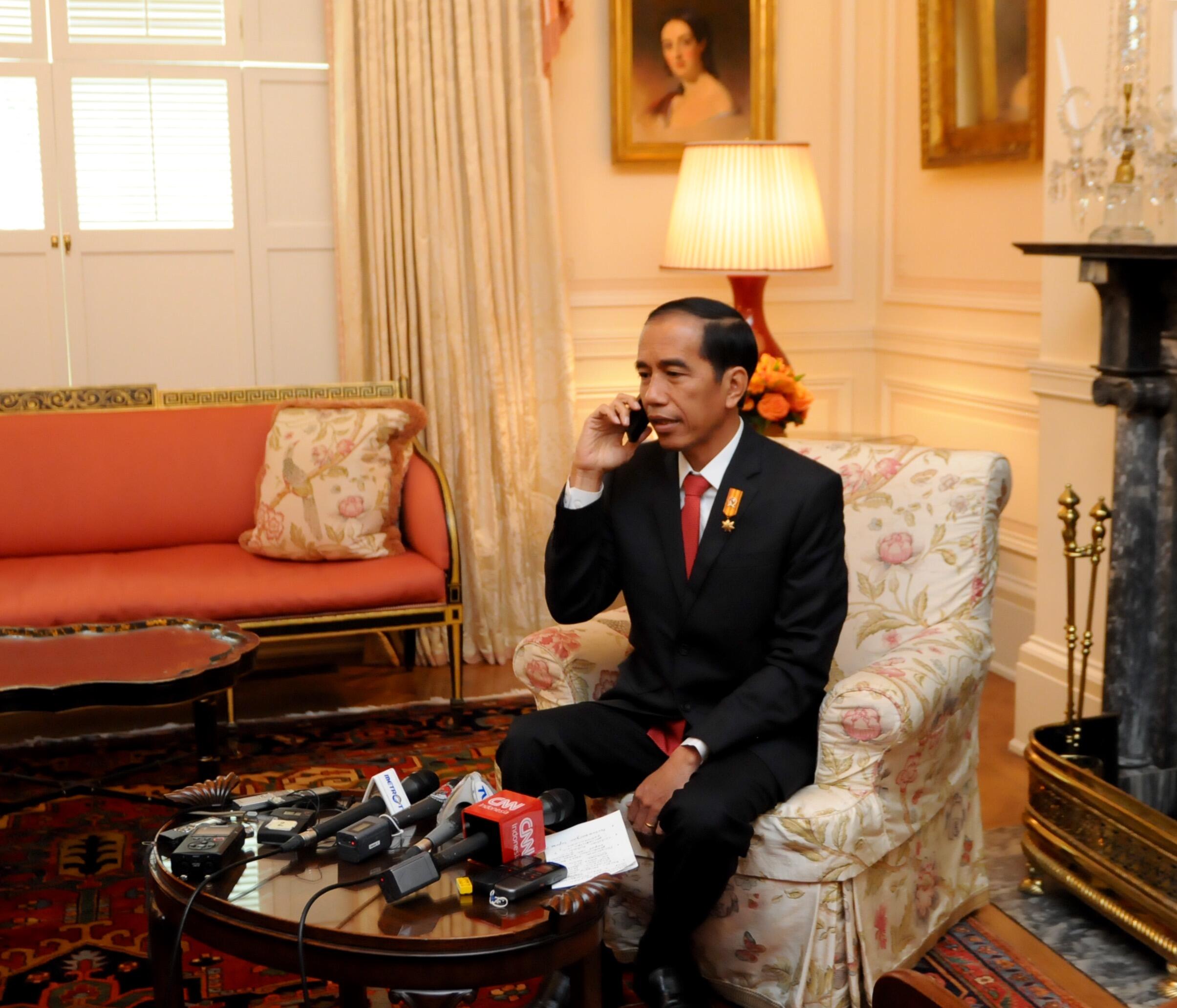 Presiden Jokowi Beri Ucapan Selamat kepada PM Mahathir Mohamad