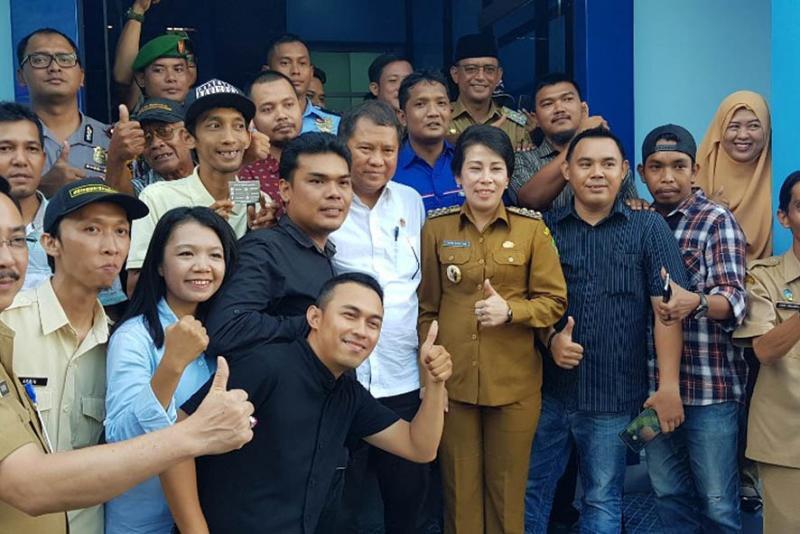Cerita dari Singkawang, Menkominfo Ajak Bangun Dialog Lewat Media Center