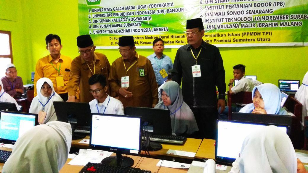 Seleksi Beasiswa Santri Berpretasi di Sumut Diikuti 80 Peserta