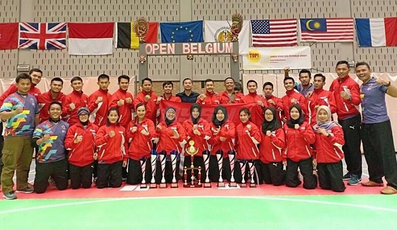 Pencak Silat Kantongi 6 Emas di Belgia, Wewey Wita Cetak Hattrick