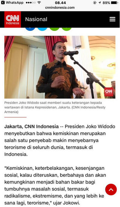 TUAN FADLI ZON, JADI TERORIS ITU TIDAK GAMPANG