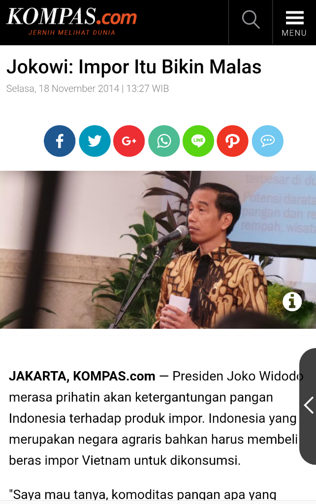 Impor Naik Tajam, Menko Darmin: Tidak Mungkin Diredam