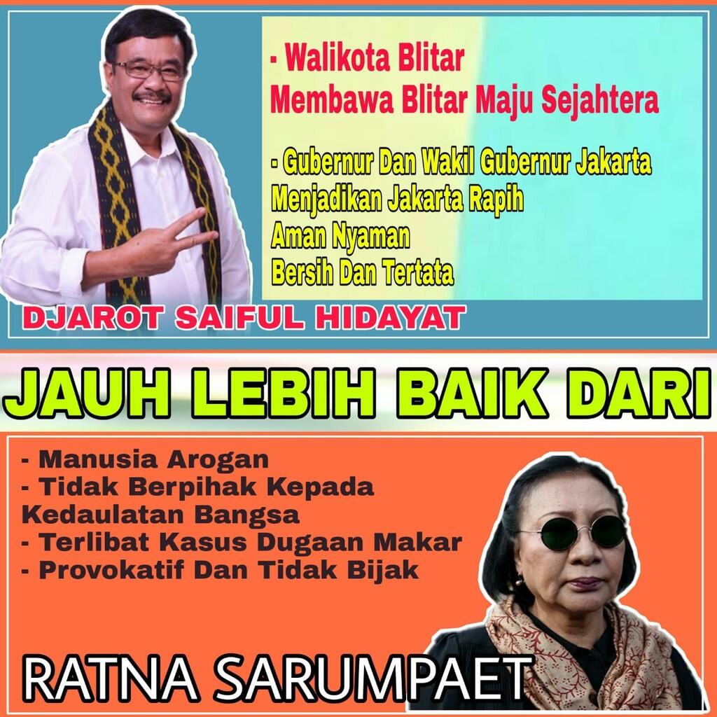 Nyinyiran Ratna Sarumpaet dan Kinerja Nyata Djarot