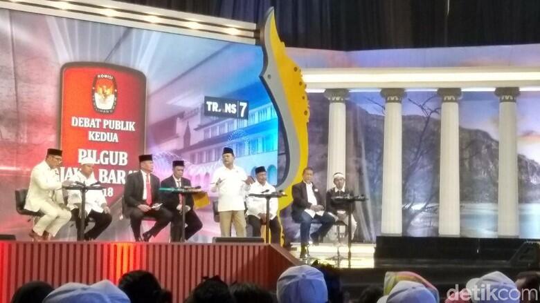 Sandi: Asyik Berani Tampil Beda di Debat Pilgub Jabar