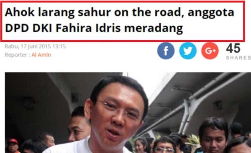 Sandiaga: Jangan Ada Lagi "Sahur on the Road" Konvoi, Ganggu Ketertiban