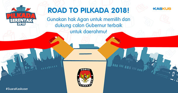 Ikutan Online Voting Pilkada 2018 Bisa Dapetin Badge Eksklusif