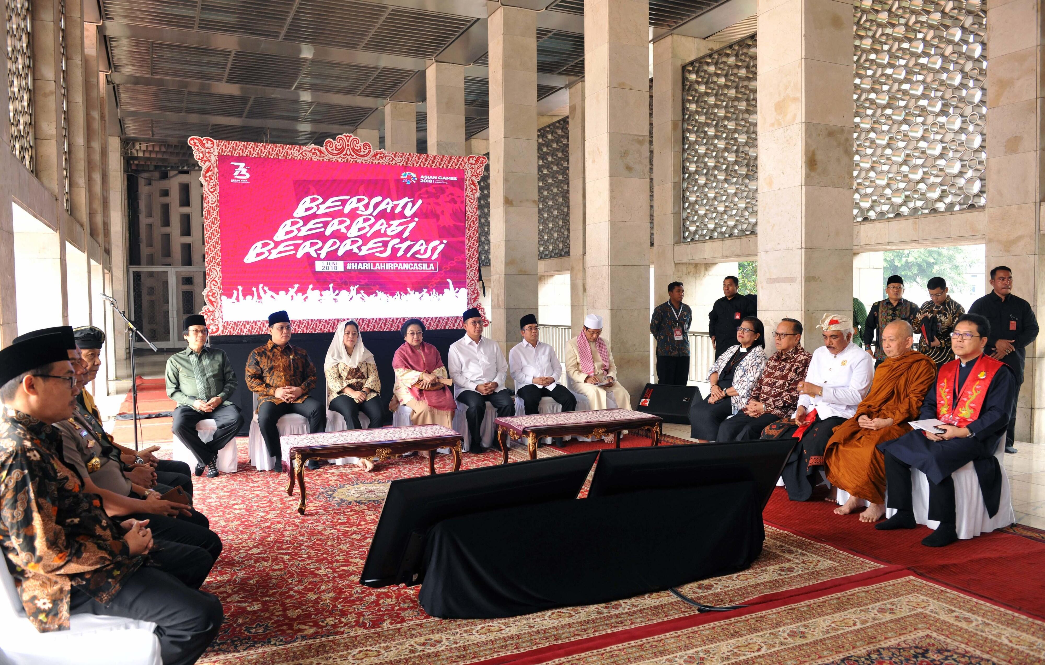 Teguhkan Implementasi Pancasila, Tokoh Lintas Agama Hadiri Silaturahmi Kebangsaan