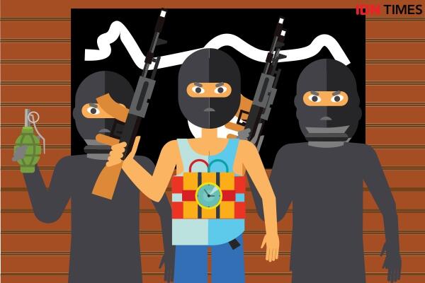 Mapolda Riau Diserang Teroris, Begini Kronologisnya