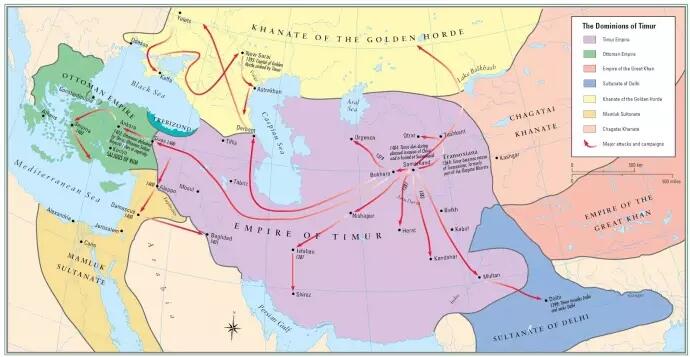 7 Fakta Timur Lenk, Sosok Muslim Keturunan Ghengis Khan yang Sangat Kejam 