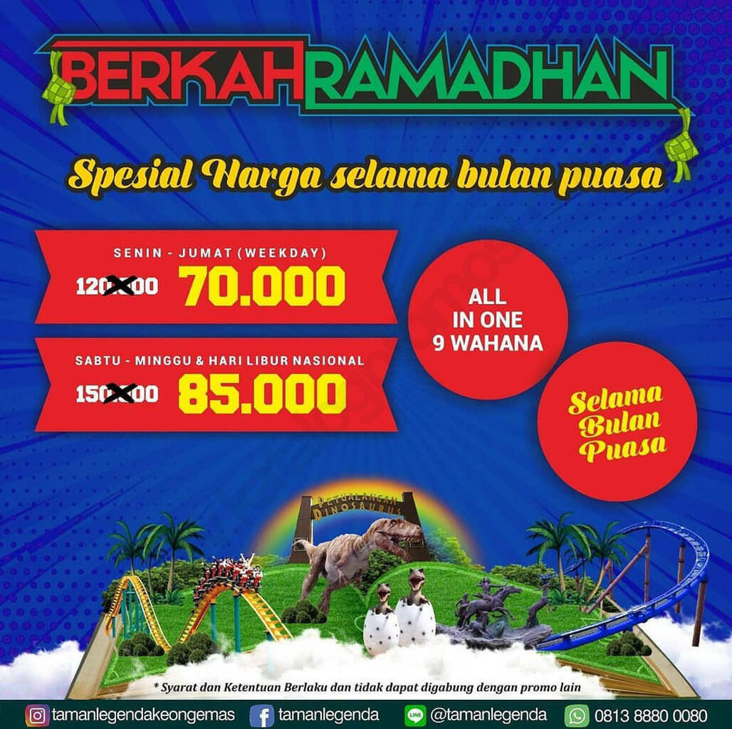 Beberapa Tempat Wisata Yang Mengadakan Diskon Tiket Masuk Selama Bulan Ramadhan