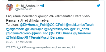 Viral! Video Rencana Teror di Tarakan, Kal-tar, Pelakunya Langsung Dicyduk Polisi