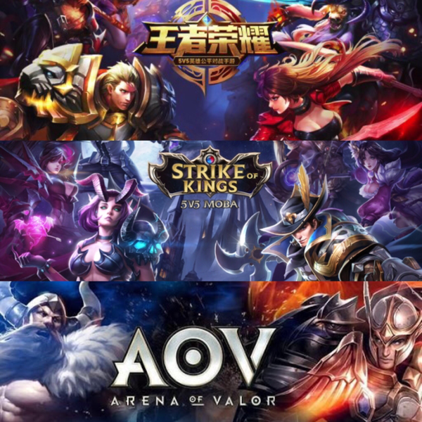 Perbedaan antara AOV , King of glory &amp; Honour of King