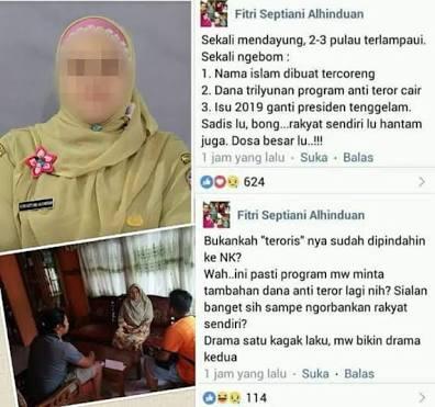 Setelah Statusnya Viral Kepala Sekolah Ini Akhirnya Tercyduk