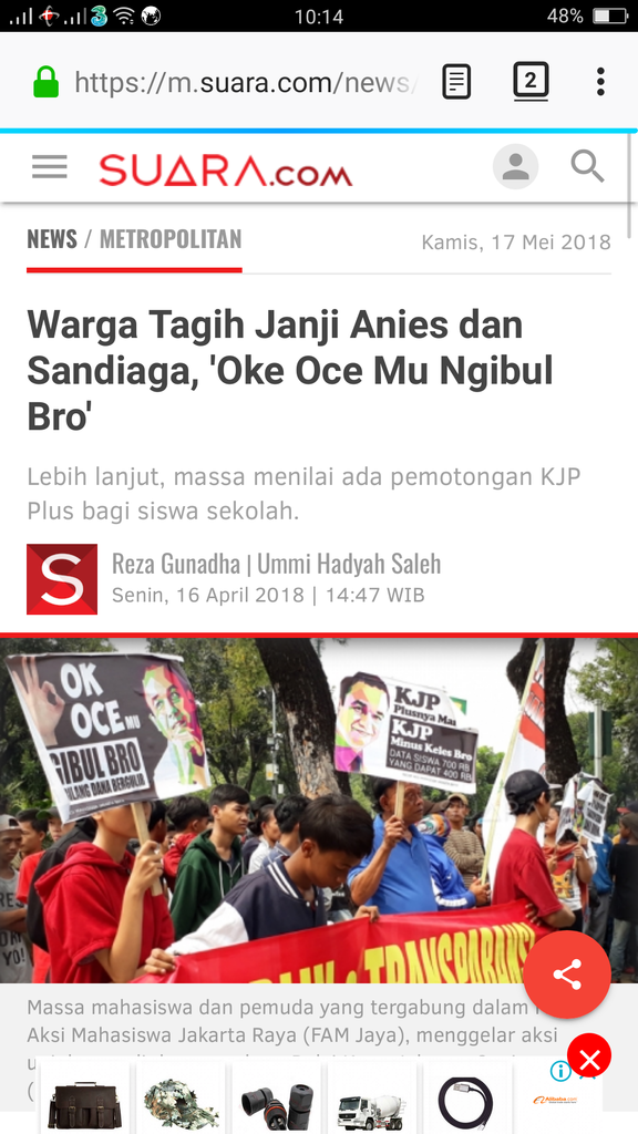 &quot;Apa yang Diuntungkan dari OK OCE? Bunga Modalnya 'Aja' 13 Persen&quot;