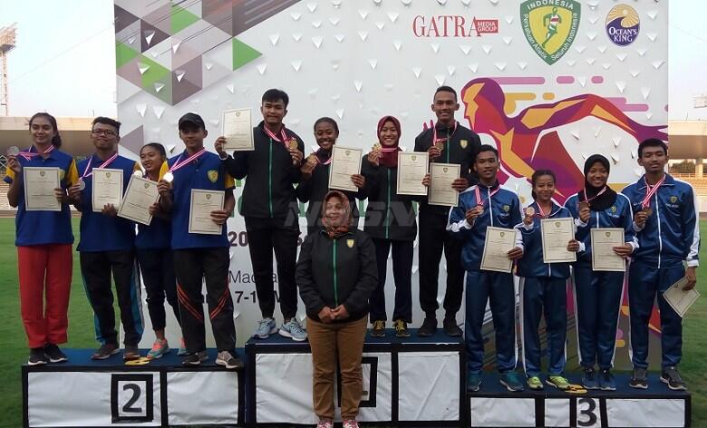 Sesuai Ekspektasi, Jatim Rajai Nomor 4X400 Meter Estafet Mixed Kejurnas Atletik 2018