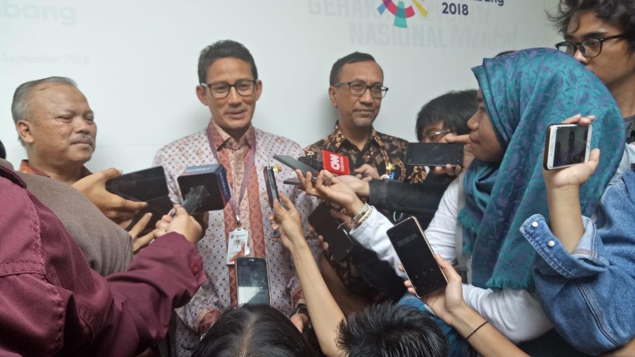 Selama Asian Games 2018, Sandiaga: PKL Akan Ditertibkan