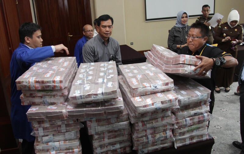 Ketika Terpidana BLBI Samadikun Hartono Serahkan Uang Rp 87 Miliar Tunai