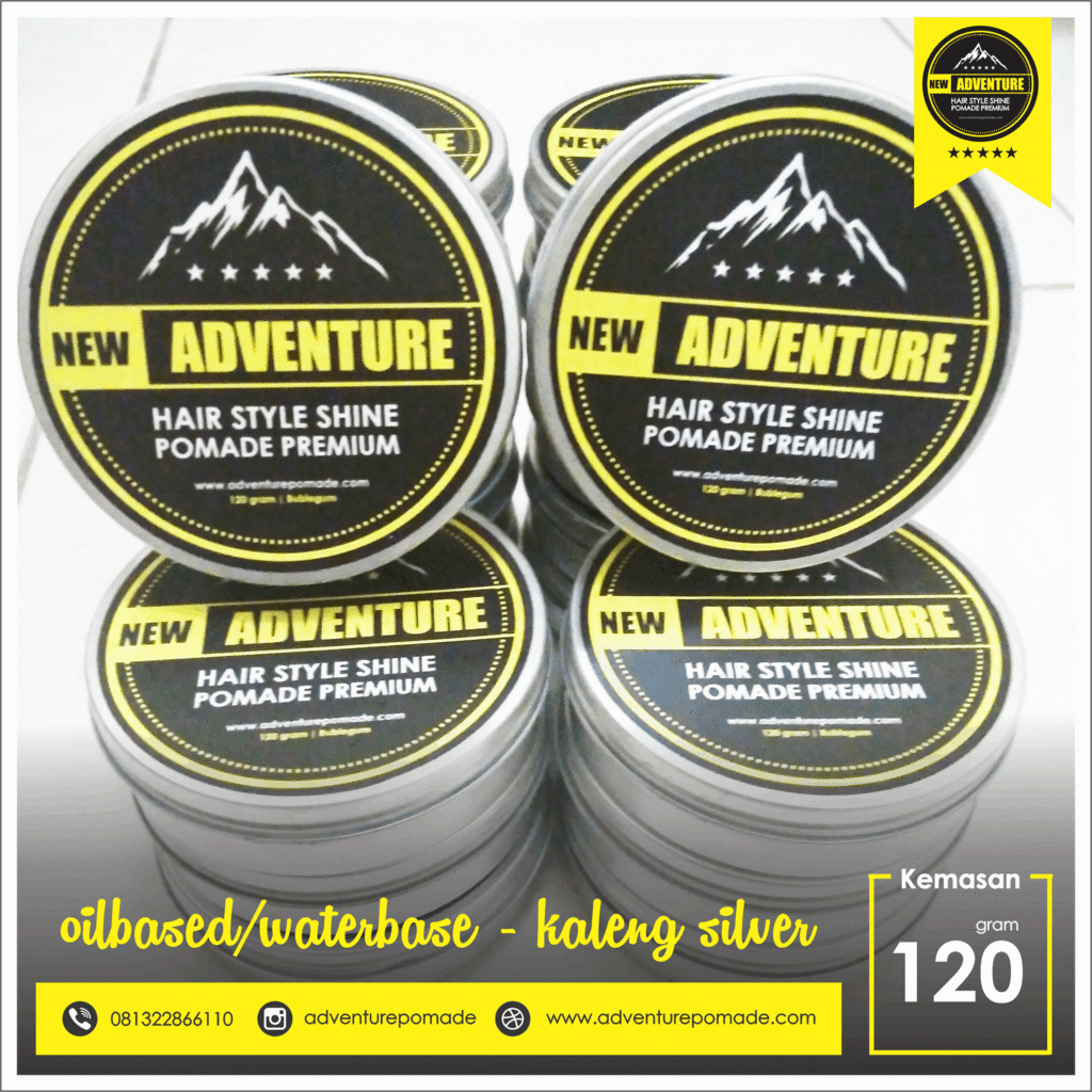 Peluang Bisnis Pomade Adventure - Agen, Reseller, Konsinasi