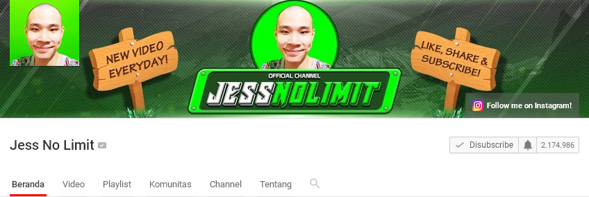 Kisah Jess No Limit Dari Awal Top Global Sampai Jadi TUHANNYA YOUTUBE 