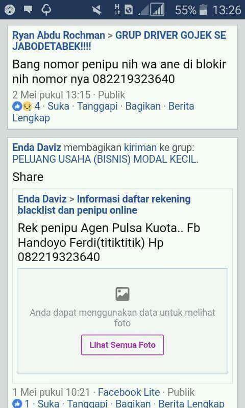Penipu Online Kena Sial
