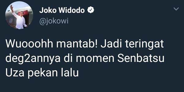 Demokrat Komentari Cuitan Jokowi ke Beby JKT 48