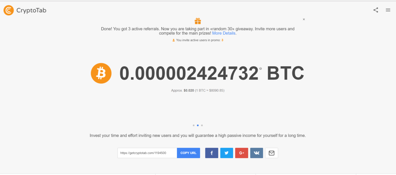 BISNIS ONLINE PASSIVE INCOME DENGAN CRYPTOTAB (100% LEGIT)