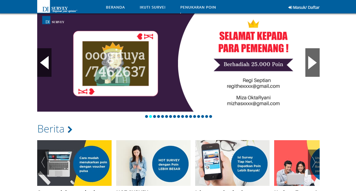 &#91;ooogituya&#93; Isi survey gampang dapat duit, GRATIS! DI Survey Indonesia