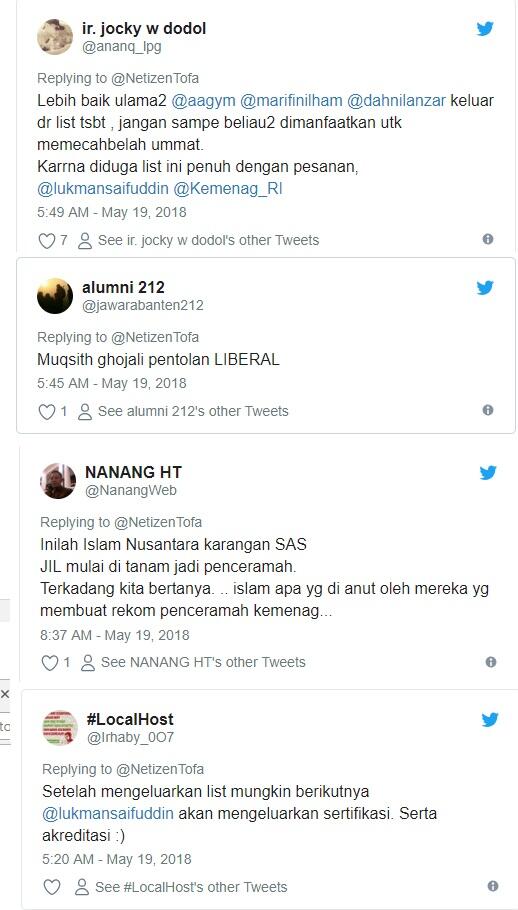 Koordinator Islam Liberal (JIL) Masuk 200 Penceramah Rekomendasi Lukman Saifuddin