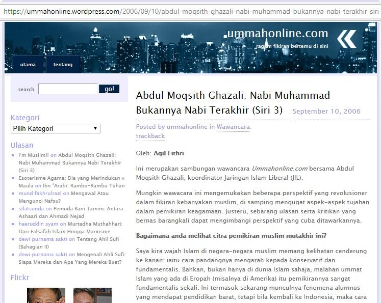 Koordinator Islam Liberal (JIL) Masuk 200 Penceramah Rekomendasi Lukman Saifuddin