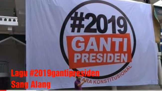 Lagu #2019GantiPresiden Dirilis, Begini Liriknya