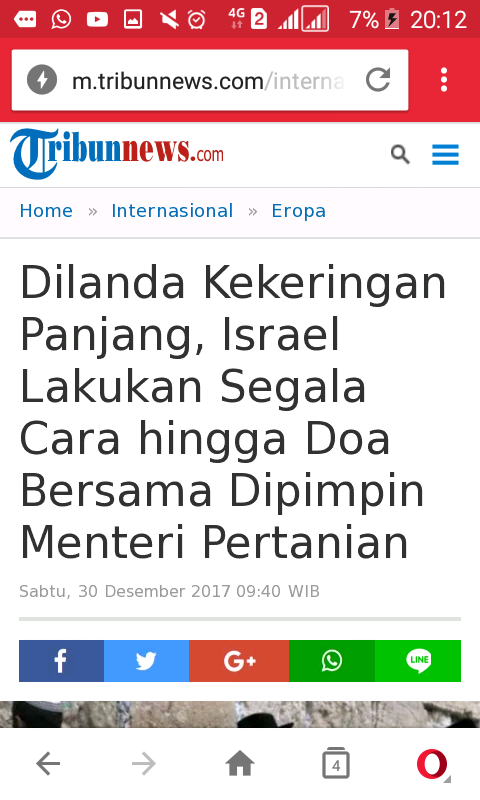 Kekeringan parah Israel: Doa minta turun hujan