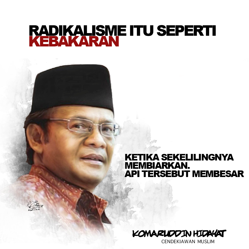 Komaruddin Hidayat: Radikalisme Era Jokowi Akibat Kebijakan SBY