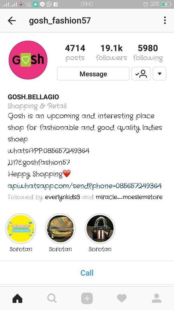 Akun Online Shop Penipu di Instagram